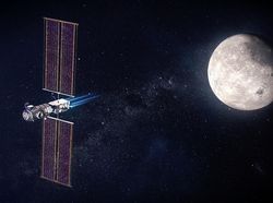 Keren! Penampakan Pangkalan Manusia di Orbit Bulan