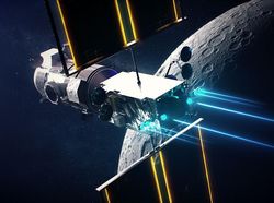 Keren! Penampakan Pangkalan Manusia di Orbit Bulan