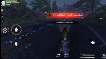Untuk meringankan pemain menuju lokasi misi utama, pihak developer menyediakan kendaraan roda dua yang bisa dikendarai. Foto: capture game Undawn.