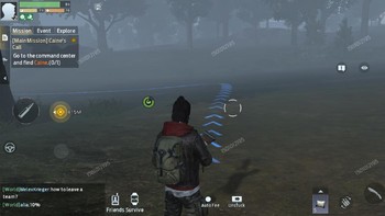 Saat menjalankan misi utama, pemain akan dibantu oleh arah panah yang terbantang hingga ke tempat tujuan. Ini mempermudah menuju lokasi yang ditentukan. Foto: capture game Undawn.