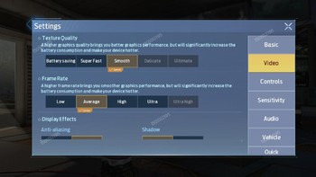 Kualitas grafik bisa disesuaikan dengan kekuatan dari smartphone pemain. Selain itu ada beberapa pengaturan yang bisa diatur sendiri. Foto: capture game Undawn.