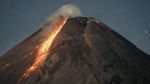 Potret Awan Panas Guguran Merapi Hari Ini