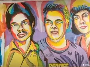 Inspiratif! Mengulik Alasan Pelukis Ubah Sampah Plastik Jadi Karya Seni