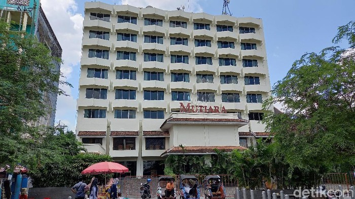 Hotel Mutiara pernah jadi ikon Malioboro yang kini disorot BPK. Foto diambil Sabtu (24/4/2021).