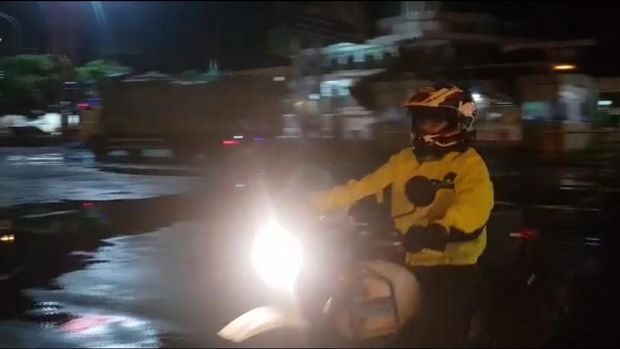 Eleonora Ajisela Agrippina (Jisel) tiba di Bali dalam rangkaian rangkaian Touring Jakarta-Bali