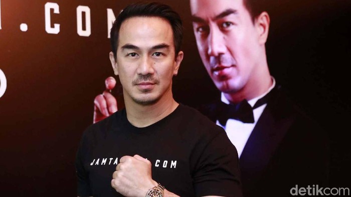 Joe Taslim saat ditemui di acara nonotn bareng Mortal Combat di XXI Metropole, Jakarta Pusat, Jumat (23/04/2021)