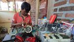 Miniatur Moge Klasik Made In Temanggung Laku Keras di AS