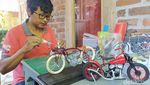 Miniatur Moge Klasik Made In Temanggung Laku Keras di AS