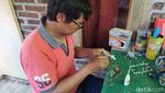 Miniatur Moge Klasik Made In Temanggung Laku Keras di AS