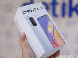 Unboxing Oppo A74 5G, HP 5G Termurah di Indonesia Harga Rp 3 jutaan