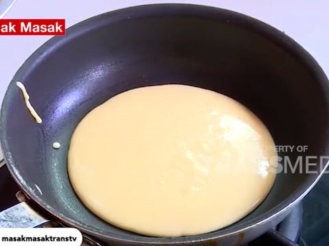 Pancake Saus Karamel Pisang