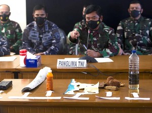 Sederet Kepingan dari KRI Nanggala-402 yang Tenggelam
