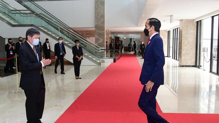 Presiden Jokowi Hadiri KTT ASEAN 2021 di Sekertariat ASEAN