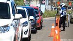 Ratusan Mobil Terpaksa Putar Balik Imbas Penyekatan GT Cileunyi