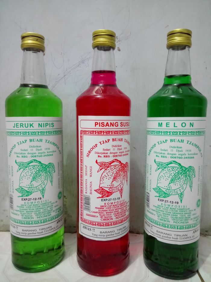 sirup legendaris di indonesia