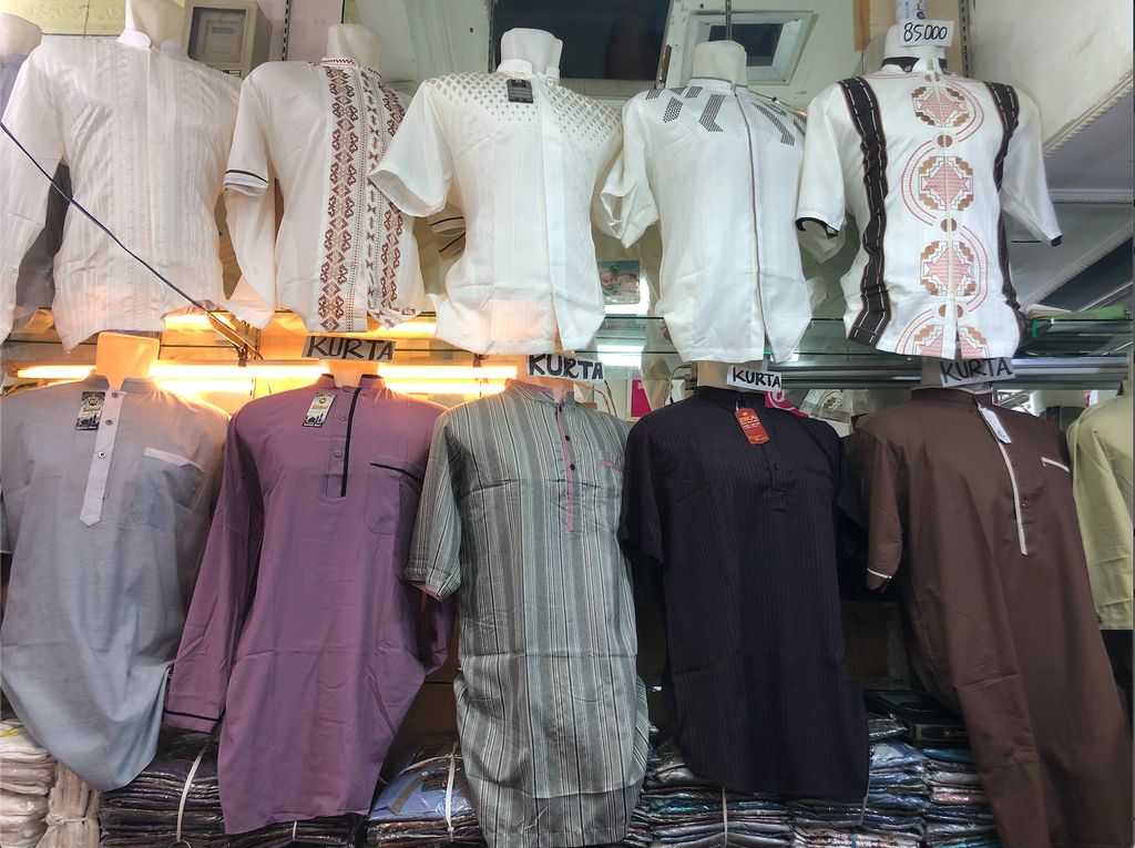 Jelang Lebaran 2021 Baju Koko Kurta Mulai Diburu Di Tanah Abang