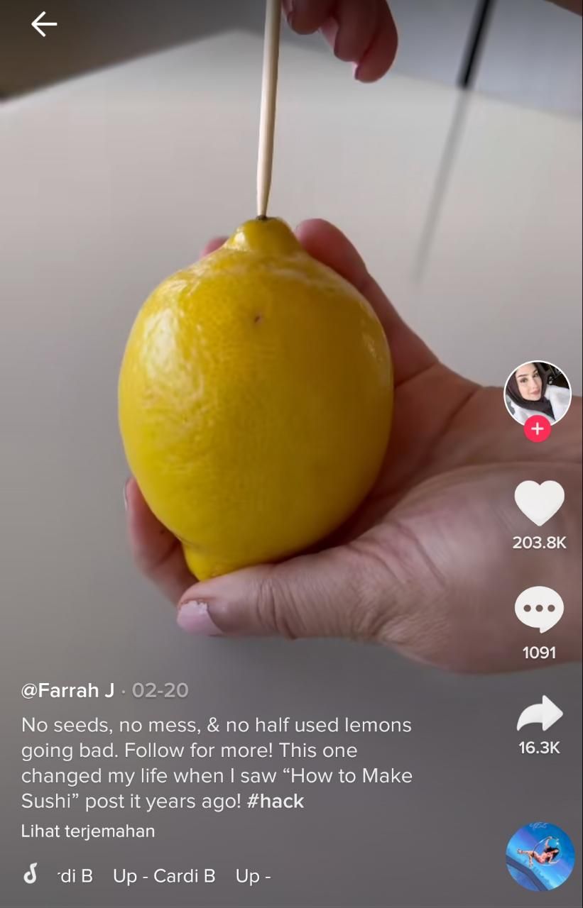 Tips Mudah Memasak Ala Tik Tok
