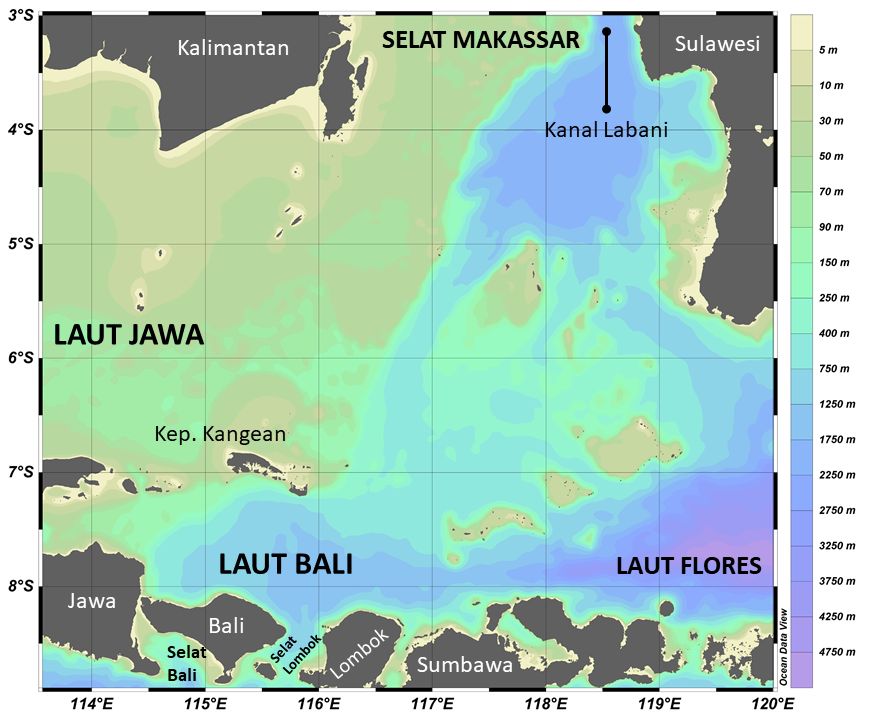Karakteristik Laut Bali