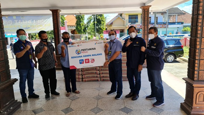 Pertamina Beri Bantuan untuk Korban Gempa Malang