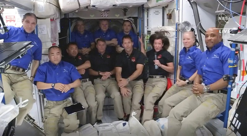 SpaceX Crew Launch ISS