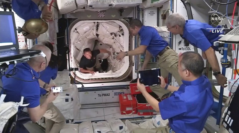 SpaceX Crew Launch ISS