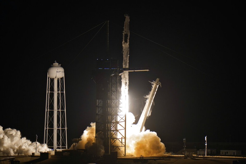 SpaceX Crew Launch ISS