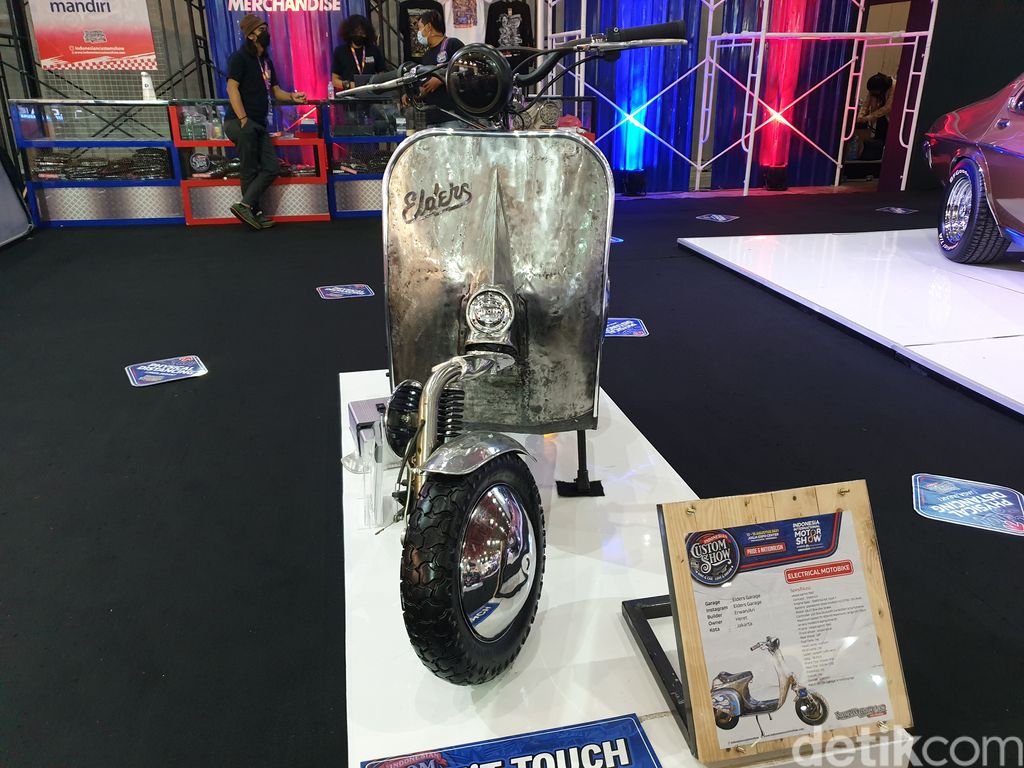 Vespa Elettrico, Konsep Vespa Bertenaga Listrik Hasil Karya Anak Bangsa