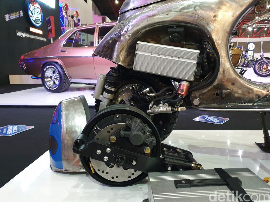 Vespa Elettrico, Konsep Vespa Bertenaga Listrik Hasil Karya Anak Bangsa
