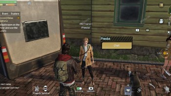 Seperti game open wolrd lainnya, pemain dapat berbicara dengan beberapa Non-player Character (NPC) di dalam game. Biasanya beberapa tugas muncul ketika berbicara dengan NPC. Foto: Screenshot Undawn