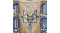 Milstein telah memotret kota-kota lain dengan gaya tegak lurus ke bawah. Ia meluncurkan buku yang menampilkan Los Angeles dan New York di tahun 2017, dan telah menghabiskan waktu memotret di atas London dan Amsterdam. Ini Pyramide du Louvre.