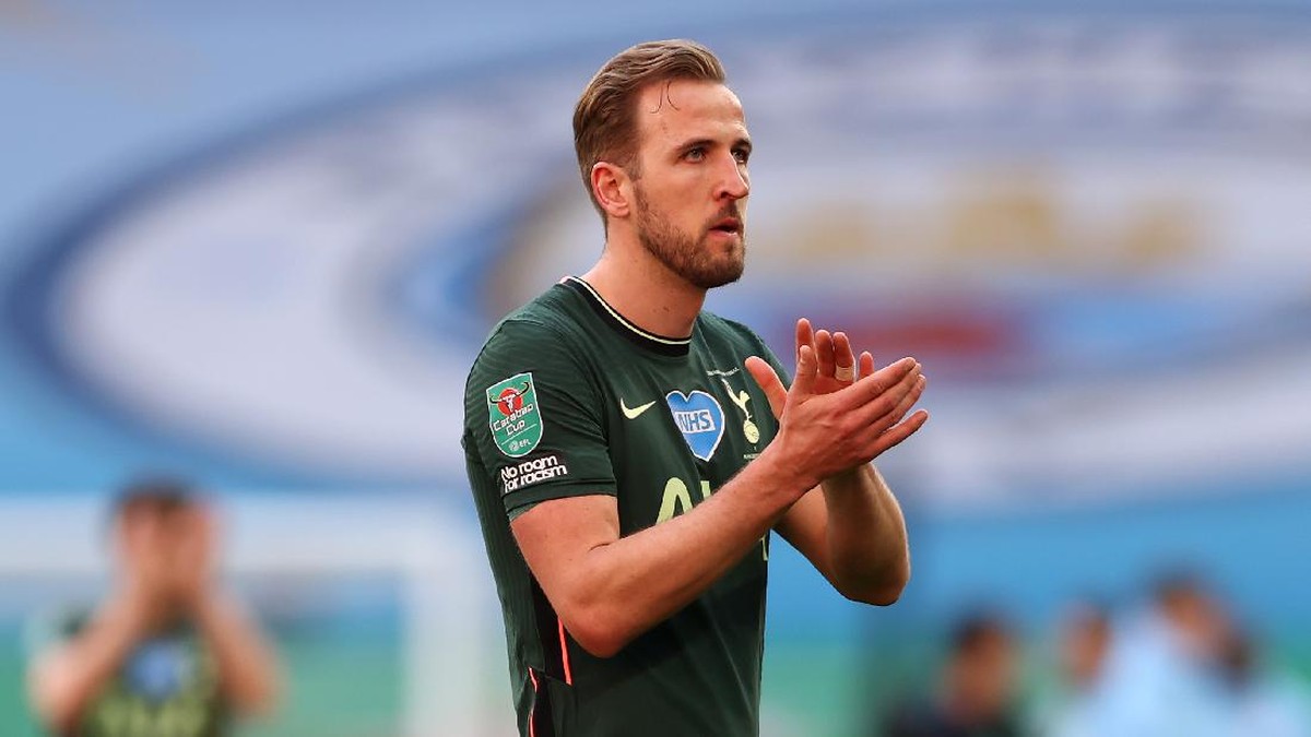 Manchester United dikaitkan dengan Harry Kane menuju bursa transfer musim panas tahun ini. (Foto: Getty Images/Clive Rose)