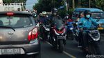 Potret Kemacetan di Jalan Raya Sukabumi Cicurug Pagi Ini