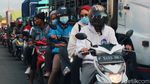 Potret Kemacetan di Jalan Raya Sukabumi Cicurug Pagi Ini