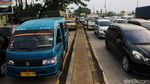 Potret Kemacetan di Jalan Raya Sukabumi Cicurug Pagi Ini