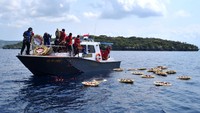 Kegiatan tersebut dilakukan untuk mendoakan dan memberikan penghormatan bagi seluruh awak KRI Nanggala 402 yang gugur.