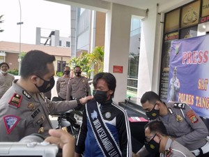 Marwan Santuy Naik Motor Lepas Tangan, Berujung Jadi Duta Keselamatan