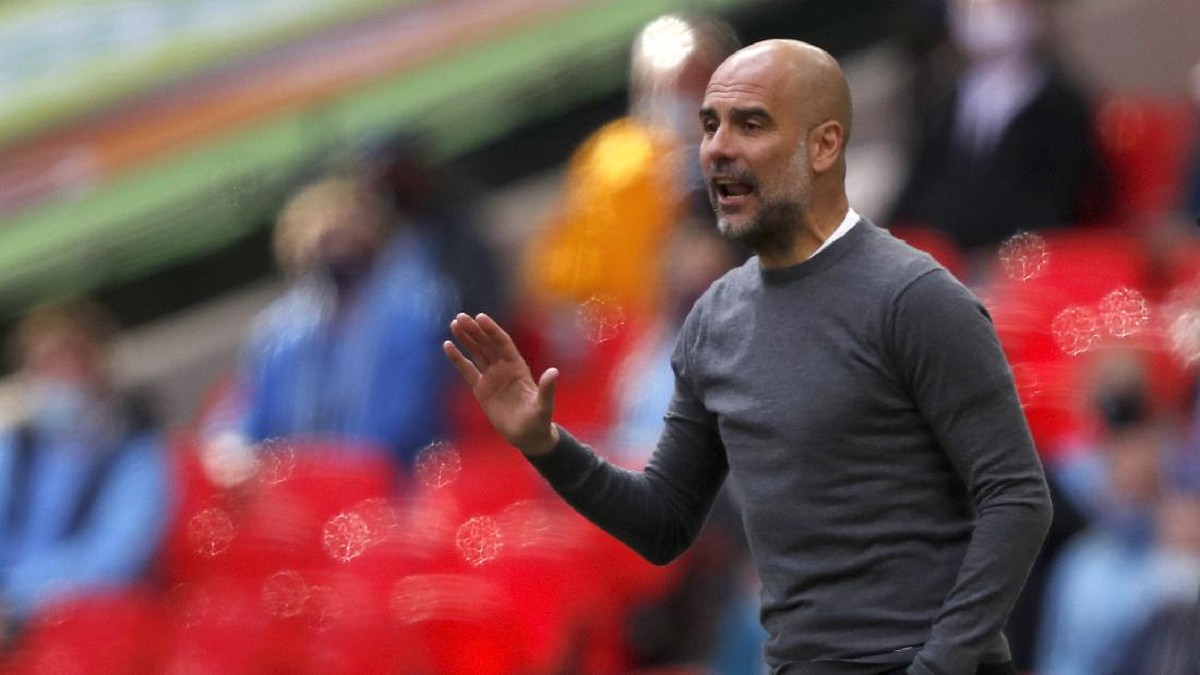 Pep Guardiola ungkap cara terbaik redam PSG (Foto: AP/Alastair Grant)