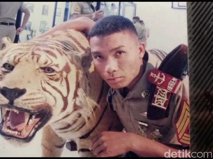 Salah satu awak KRI Nanggala-402, Mayor Laut (P) Eko Firmanto, asal Tegal, Senin (26/4/2021).