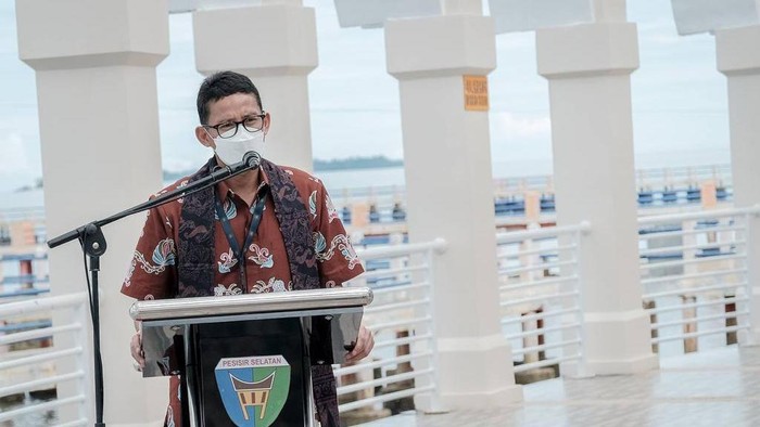 Sandiaga Uno di Pesisir Selatan