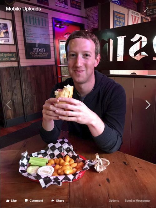 Tajir Melintir, Mark Zuckerberg Masih Dikirimi Makanan oleh Sang Ayah