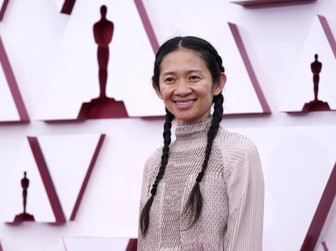 Chloe Zhao, nominated for best director for 