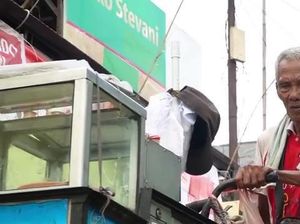 Miris! Kakek Penjual Cilok Ini Sering Dipalak hingga Dihipnotis
