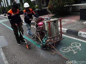 Tak Cuma Jakarta, Jalur Khusus Sepeda Juga Ada di Kota Bandung