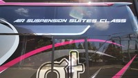 Air suspension bisa menghasilkan peredaman getaran yang lebih baik, karena menggunakan udara sebagai fluida-nya, sehingga mengurangi kebisingan  juga getaran, serta menambah kenyamanan selama perjalanan. Foto: Dok. Laksana