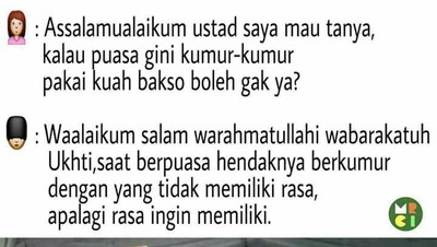 8 Pertanyaan Ngadi-ngadi Netizen Pas Puasa Ini Ngawurnya Bikin Haus Hilang
