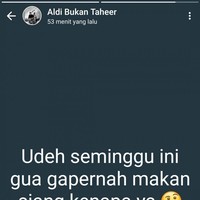 Coba dipikir baik-baik kenapa nggak makan siang. Kalau makan siang namanya bukan puasa dong? Foto: Twitter/@txtdrstoryWA