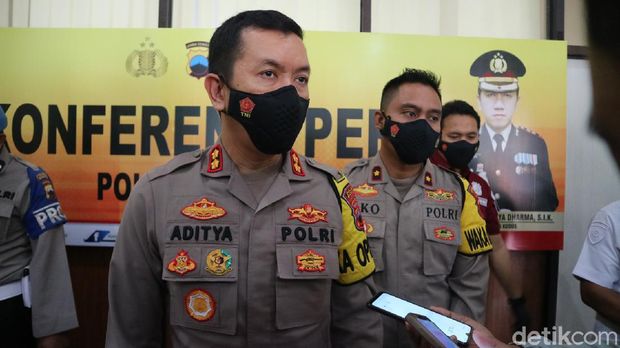 Kapolres Kudus AKBP Aditya Surya Dharma, Selasa (27/4/2021).