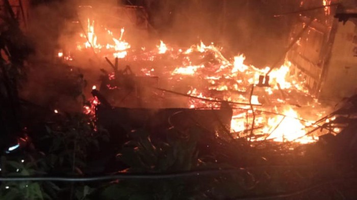 Kebakaran di Sukabumi