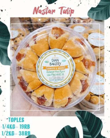tempat beli kue kering lebaran Rp 50 ribuan di toko online Instagram.