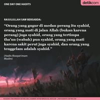 Gugur Di Medan Perang Tertimpa Wabah Hingga Tenggelam Adalah Mati Syahid